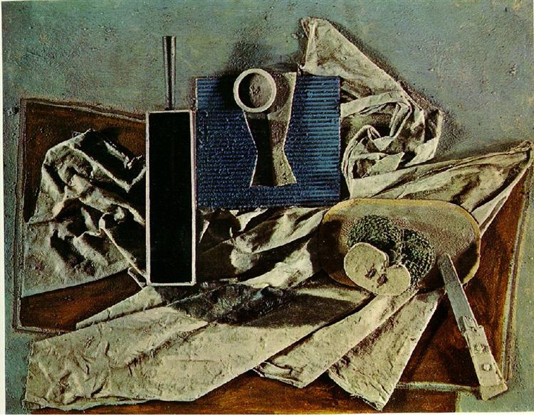 Pablo Picasso Painting Untitled Dishware And Cutlery Surrealism